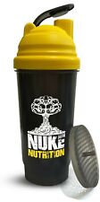 Protein Shaker Bottle Plastic Mixer Cup Whey Protein Shake Gym Pre Workout 600ml segunda mano  Embacar hacia Argentina