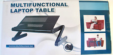 Mesa para portátil multifuncional de aleación para computadora escritorio sofá cama alfombra (NEGRO) segunda mano  Embacar hacia Argentina