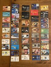 Lote de 58 tarjetas telefónicas vintage europeas de la década de 1990 de Playstation Disney Cannes segunda mano  Embacar hacia Mexico