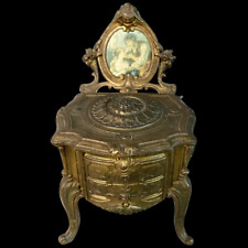 Elegante vaidade francesa Louis XVI Samac com estofamento de seda comprar usado  Enviando para Brazil