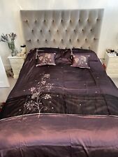 Embellished double duvet for sale  TWICKENHAM