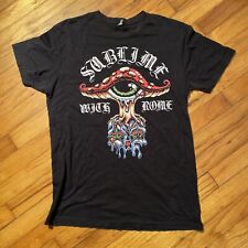 Camiseta Sublime With Rome 2016 Tour Band cogumelo preto comprar usado  Enviando para Brazil