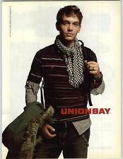 Union Bay 2005 ropa deportiva vintage anuncio impreso revista hipster foto modelo masculino  segunda mano  Embacar hacia Argentina