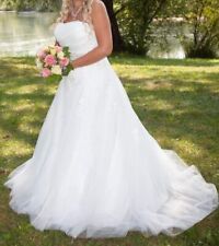 Brautkleid ivory reifrock gebraucht kaufen  Rosenheim