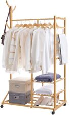 Clothing rack bamboo for sale  Placentia