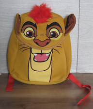 RARA Mochila Cabello Rojo Peludo Cara Rey León Simba Cara Disney Tienda Disney 3D Cachorro Cosplay segunda mano  Embacar hacia Argentina