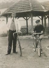 Foto vintage anos 1940 homem menino bicicletas ciclismo esporte ORG comprar usado  Enviando para Brazil