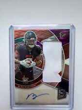 2023 Spectra Bijan Robinson RPA 15/75 Rookie Patch Car Atlanta Falcons, used for sale  Shipping to South Africa