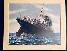 Lusitania signed stuart for sale  UK