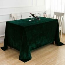 Mantel de terciopelo rectangular mantel de boda escritorio decoración mesa de café segunda mano  Embacar hacia Argentina