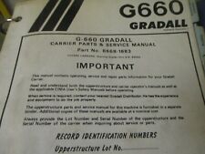Gradall 660 excavator for sale  Elk Creek