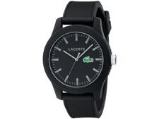Relógio esportivo Lacoste 2010766 coleção 12.12 pulseira de borracha preta quartzo  comprar usado  Enviando para Brazil