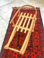 Antique wooden sled for sale  Norfolk