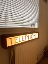 Red illuminated telephone for sale  ALTON