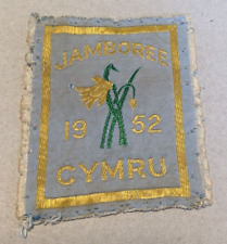 Vintage 1952 CYMRU Scout Patch - Wales for sale  Shipping to South Africa