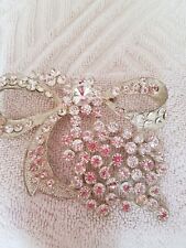 Large diamante brooch for sale  HALSTEAD