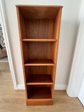 Wooden bookcase storage for sale  MARKET HARBOROUGH