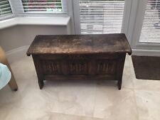 Aoak coffer chest for sale  MANCHESTER