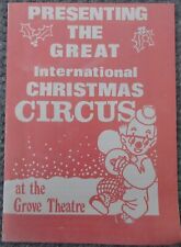 Fossett circus grove for sale  Shipping to Ireland