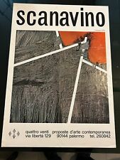 Scanavino poster mostra usato  Milano