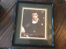 Foto assinada por Al Pacino como Scarface 8x10 fosca e emoldurada com certificado de autenticidade comprar usado  Enviando para Brazil