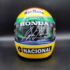 Viseira capacete assinada por Ayrton Senna 1991 Final Championshi autografada 1:1 AS-02474, usado comprar usado  Enviando para Brazil