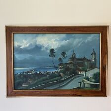 Vintage framed tropical for sale  Sequim