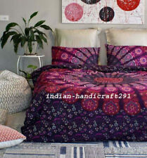 Bedding Set Burning Sun Bed Quilt Duvet Cover Mandala Hippie Gypsy Indien Cover for sale  Shipping to South Africa