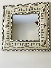 GTC Intl. Cottage Farmhouse Framed Mirror 13 1/2 Decor God Bless This Home AA100 for sale  Shipping to South Africa