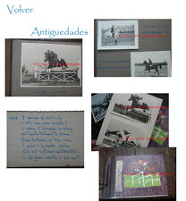 Muy interesante y antiguo 2 álbumes de fotos italianos caballos saltos fotos caballos Italia  segunda mano  Argentina 