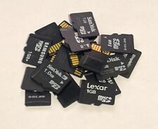 Lote de 10 cartões micro SD de marca mista de 1 GB comprar usado  Enviando para Brazil