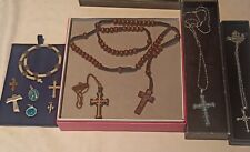 Vintage crucifix rosary for sale  SHEFFIELD