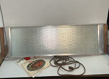 Vintage Salton Hotray H-125 Glass Wood Handles Long Food Dish Warmer Hot Tray, used for sale  Shipping to South Africa