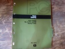 John Deere 8 50 80 Dump Cart Parts Catalog Manual Book Original PC-933 for sale  Fairfield