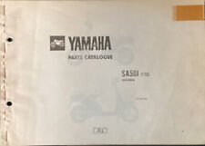 Yamaha genuine-parts book SA50J  1982  PASSOLA for sale  Shipping to South Africa