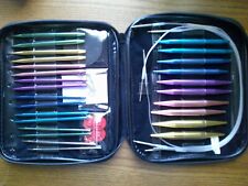 Boye Interchangeable Circular Knitting Needles Needle Master Vintage Set for sale  Shipping to South Africa