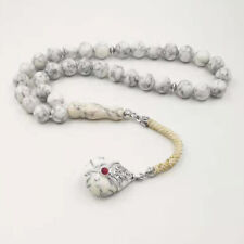 Tasbih white turquoise for sale  Shipping to Ireland