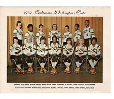 Foto del equipo Roller Derby 1972 Baltimore-Washington Cats 8 1/2 x 11 segunda mano  Embacar hacia Argentina