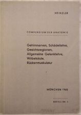 Usado, Compendium der Anatomie: Schädel- Gehirnnerven / Gesichts- und Kopfregionen / Al segunda mano  Embacar hacia Argentina