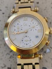 Relógio masculino Guess Collection GC 20500 cronógrafo Eta G10 711 ouro funcionando comprar usado  Enviando para Brazil