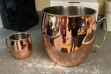 Caneca gigante grande Moscow Mule canecas de chá gelado cerveja 5 litros 192 oz, usado comprar usado  Enviando para Brazil