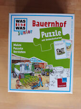 Junior bauernhof puzzle gebraucht kaufen  Gedern