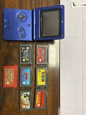 Nintendo Gameboy Advance SP With 7 Games Pokémon FireRed Version. No Charger for sale  Shipping to South Africa