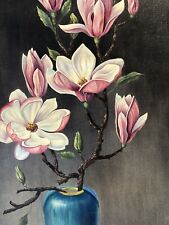 vintage magnolia oil painting for sale  Dunnellon