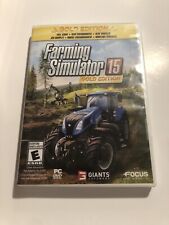 Farming Simulator 15 Gold Edition PC DVD-ROM jogo de computador usado comprar usado  Enviando para Brazil