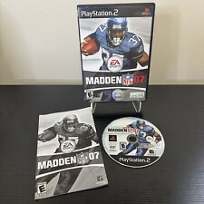 Madden NFL 07 PS2 PlayStation 2 en caja completa - ¡envío gratuito! segunda mano  Embacar hacia Argentina