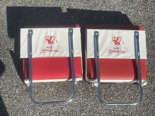 Conjunto de 2 cadeiras dobráveis para estádio University of Alabama vermelho maré carmesim comprar usado  Enviando para Brazil