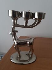 Silver metal stag for sale  NORWICH