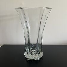 Vaso de vidro Hoosier 4041 hexágono transparente 6 lados 10,25 polegadas vintage pesado comprar usado  Enviando para Brazil