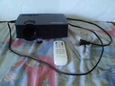 Projetor Excelvan TV, filme preto com controle remoto 7,5x10,5cm comprar usado  Enviando para Brazil